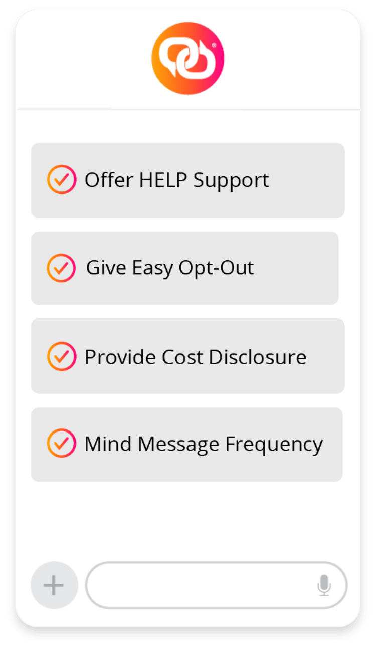 Opt in check list