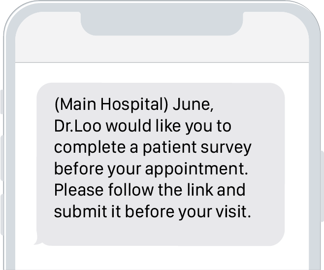 Sample Text Message