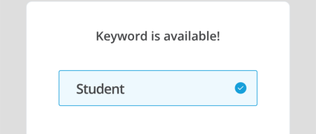 Keyword Student