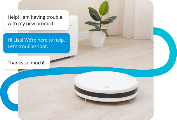 Improve customer service with text messages